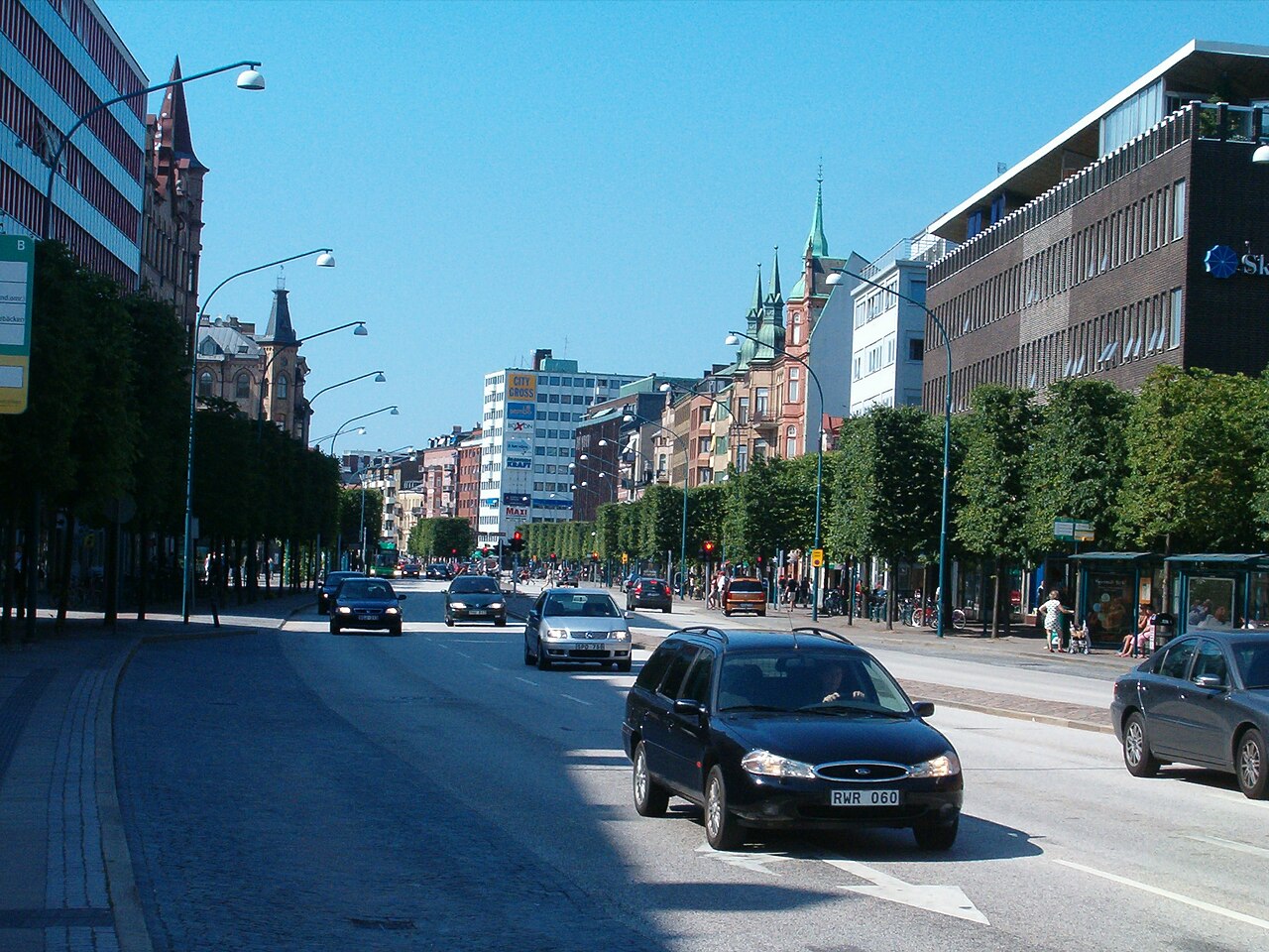 Drottninggatan i Helsingborg